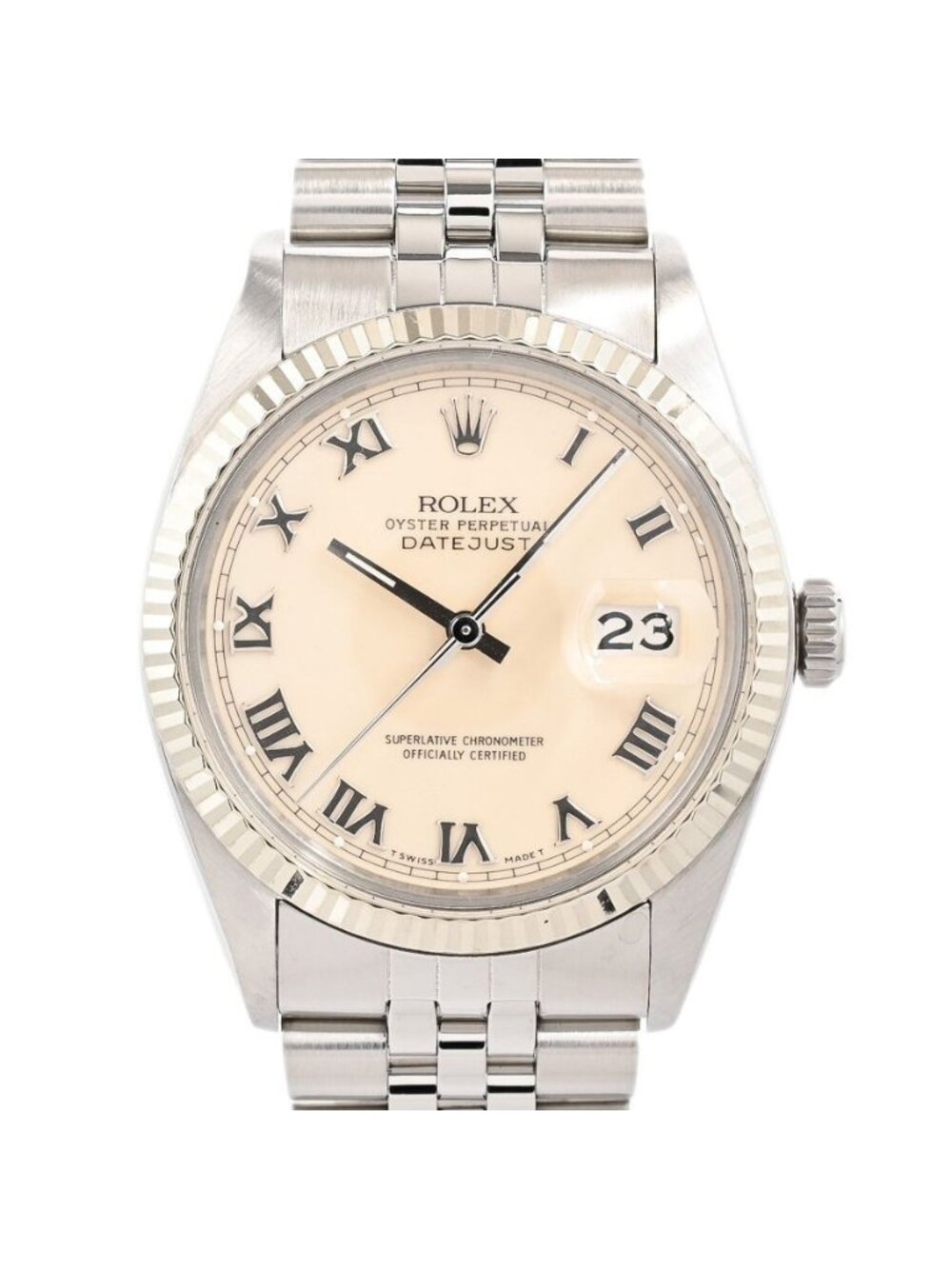 Rolex Watch Datejust White Gold